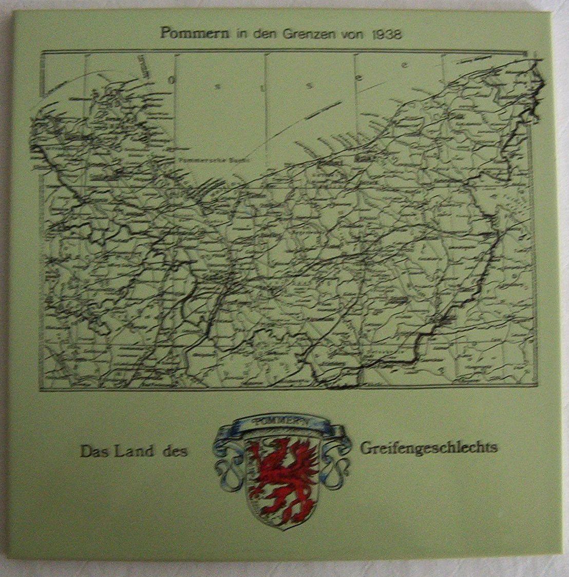 Kachel mit Pommernkarte