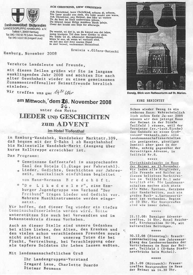 Programm der Westpreu�en